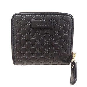 GUCCI Black Leather Wallet